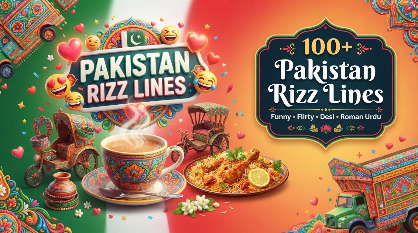 pakistan rizz lines