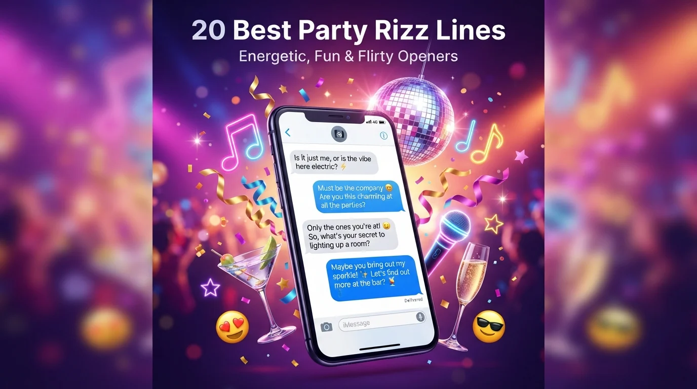 party rizz lines