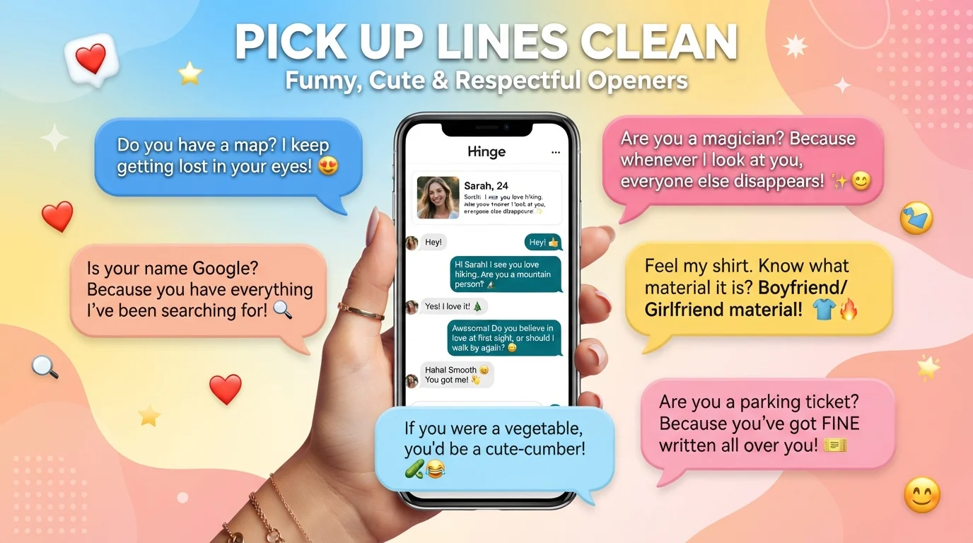 pick up lines clean