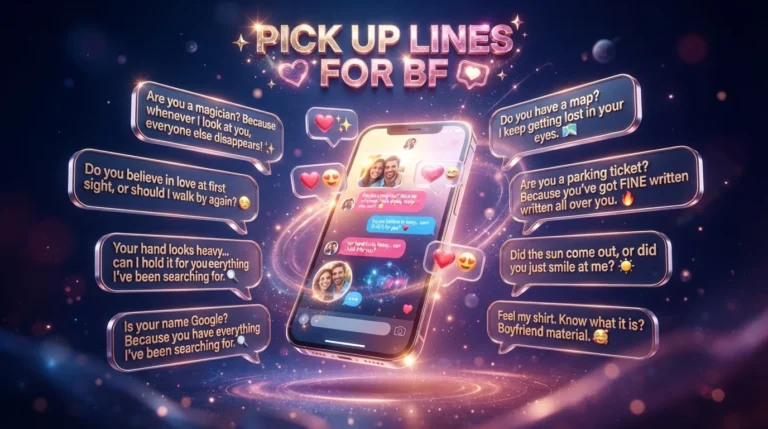 pick up lines for bf