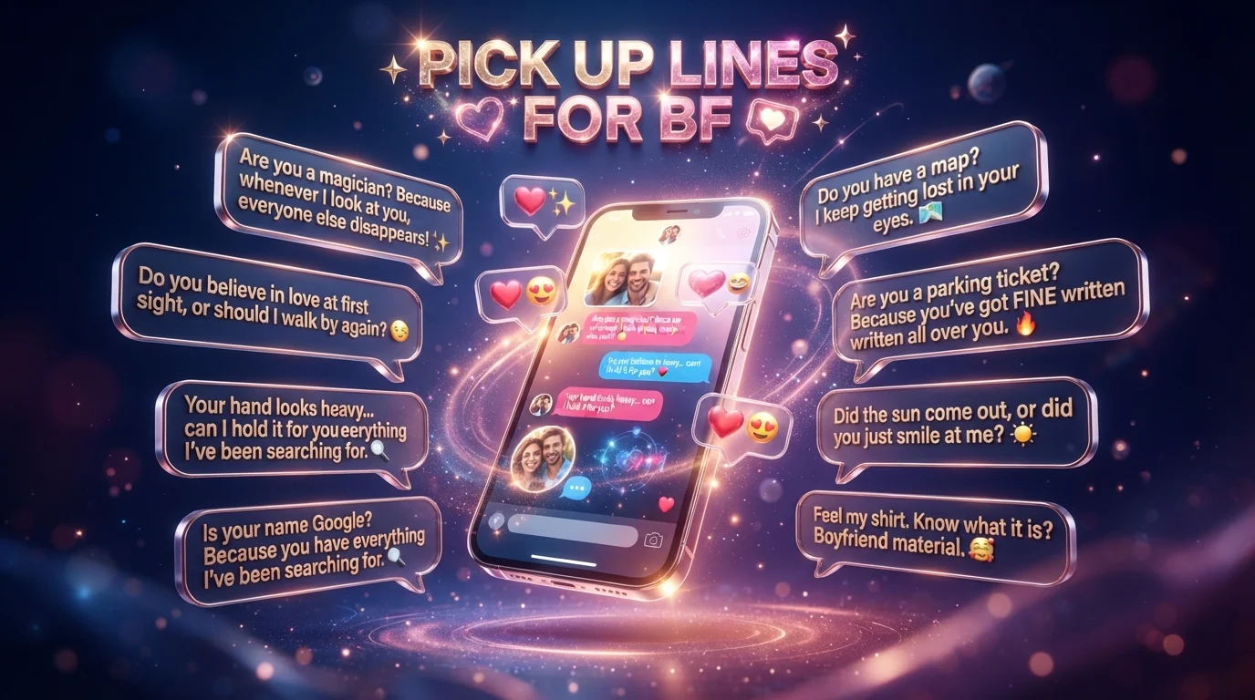 pick up lines for bf