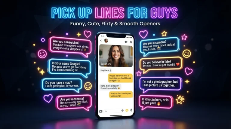 pick up lines for guys