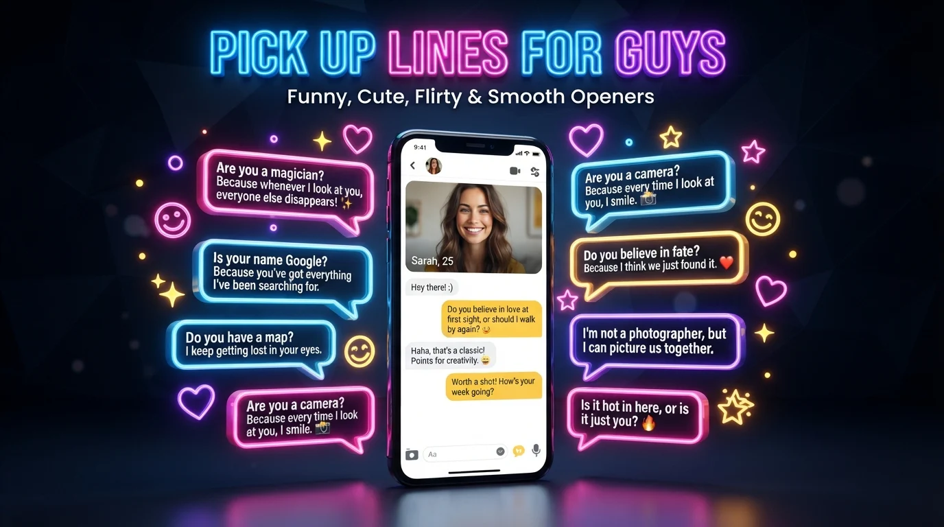 pick up lines for guys