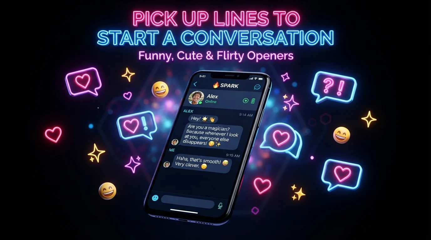 pick up lines to start a conversation