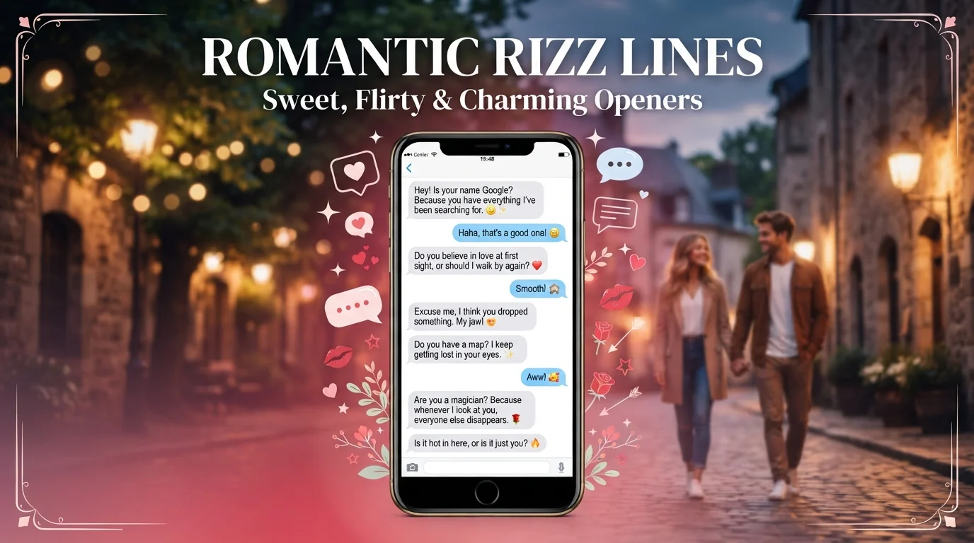 romantic rizz lines