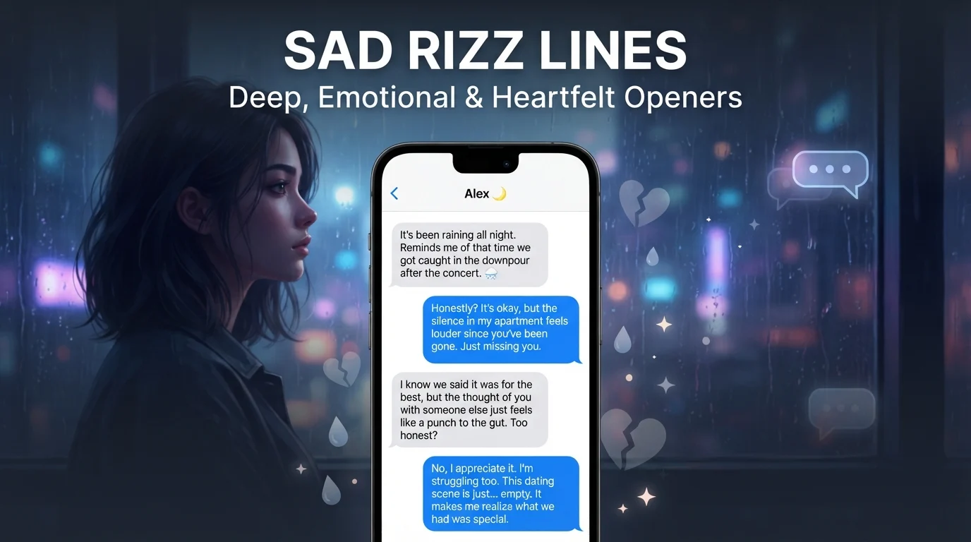 sad rizz lines