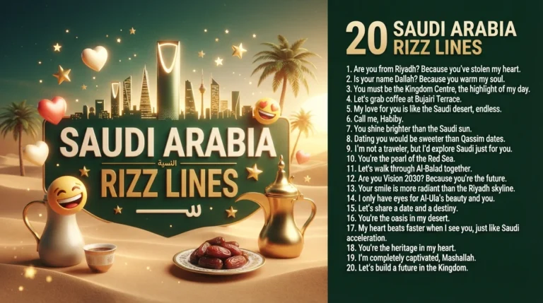 saudi arabia rizz lines