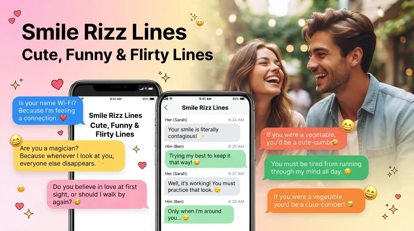 smile rizz lines