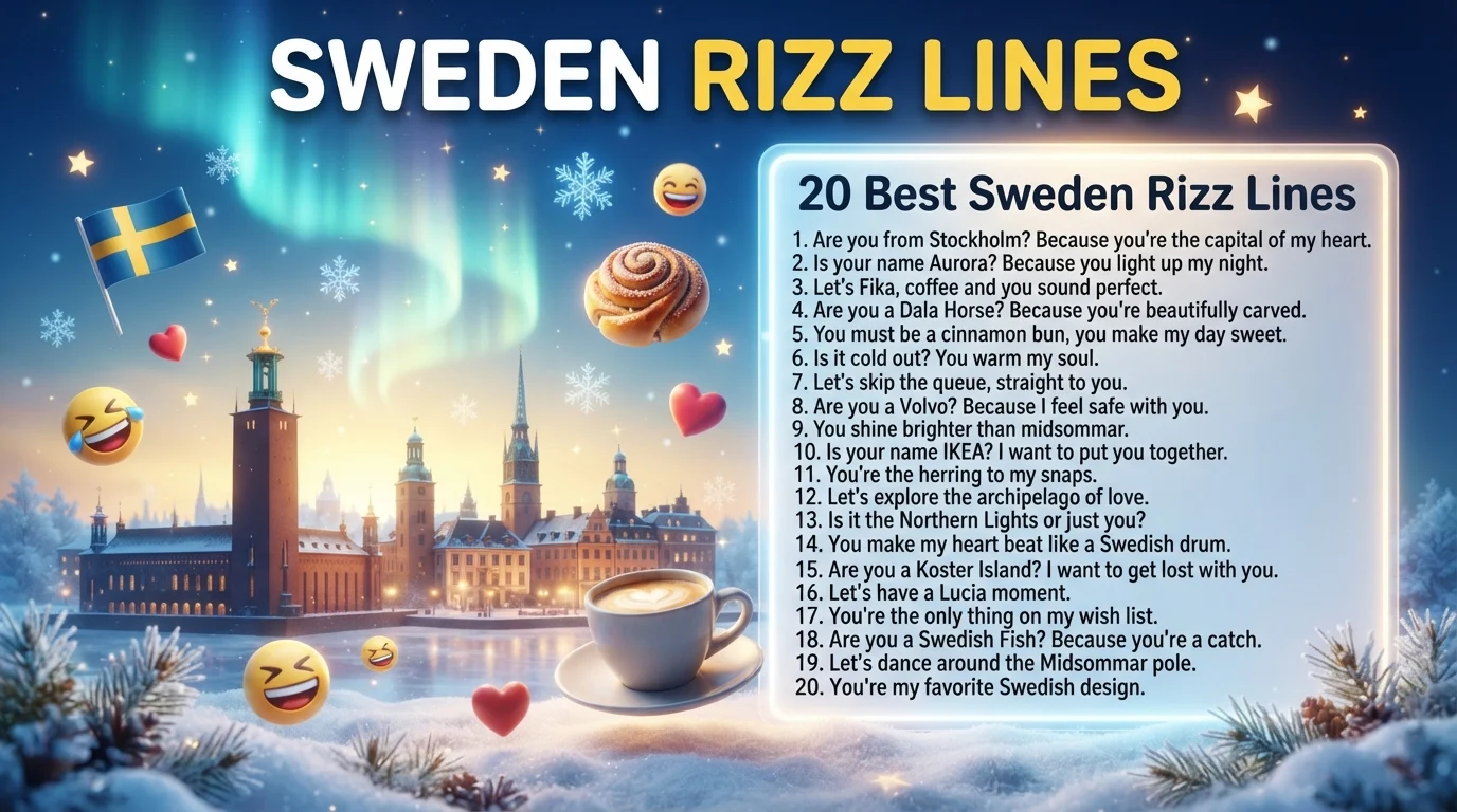 sweden rizz lines