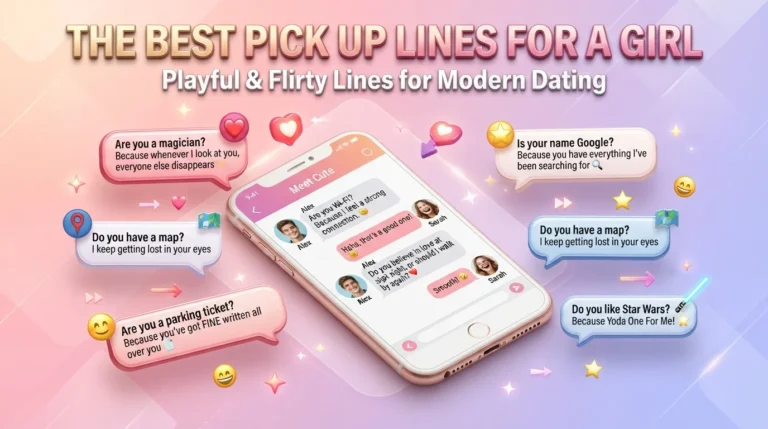 the best pick up lines for a girl