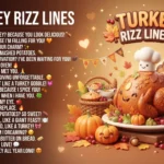 turkey rizz lines