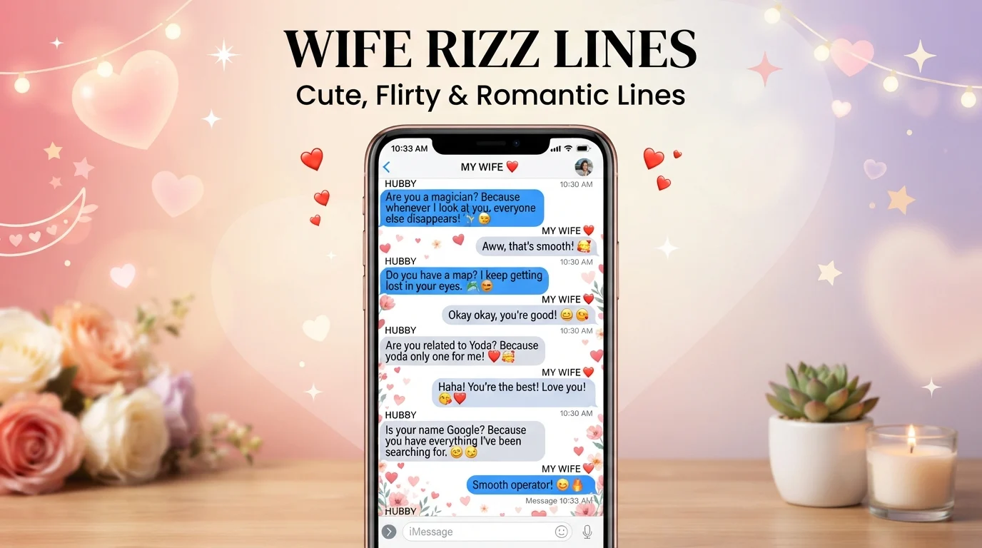 wife rizz lines