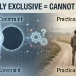 mutually exclusive meaning